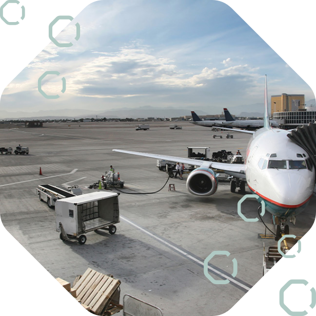 Airport oprations apron stand gate aircraft handling