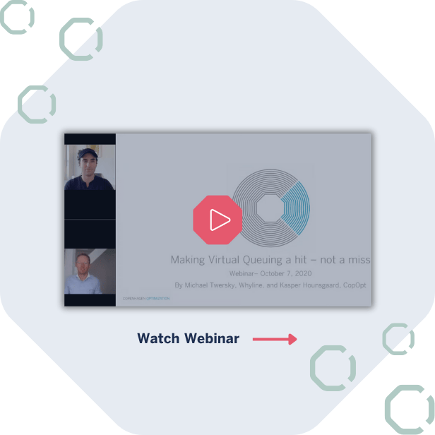 Thumbnail of webinar - Making Virtual Queuing a hit - and not a miss